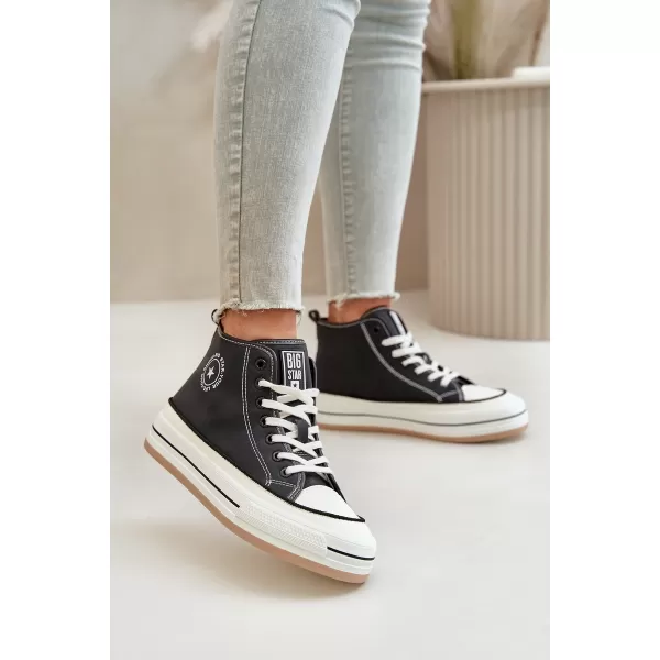  Ženske superge BIG STAR OO274062 BLACK Big Star Shoes 