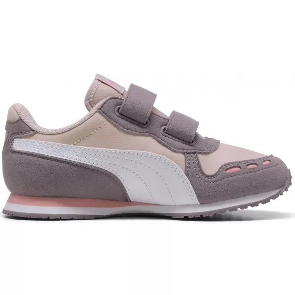 Otroški čevlji PUMA CABANA RACER SL 20 V PS 383730-22 SLEZENASTA MEGLICA/BELA/SLIVOVA MARMELADA 