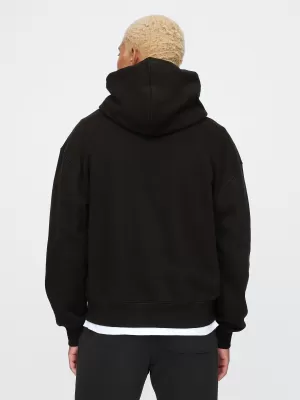Moški pulover GAP LOGO HOODIE PULLOVER 646080-03 PRAVA ČRNA