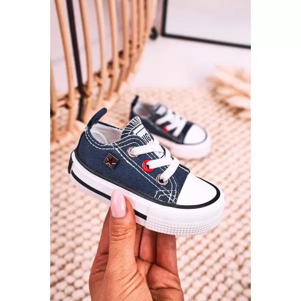  Otroške superge BIG STAR HH374195 NAVY Big Star Shoes 
