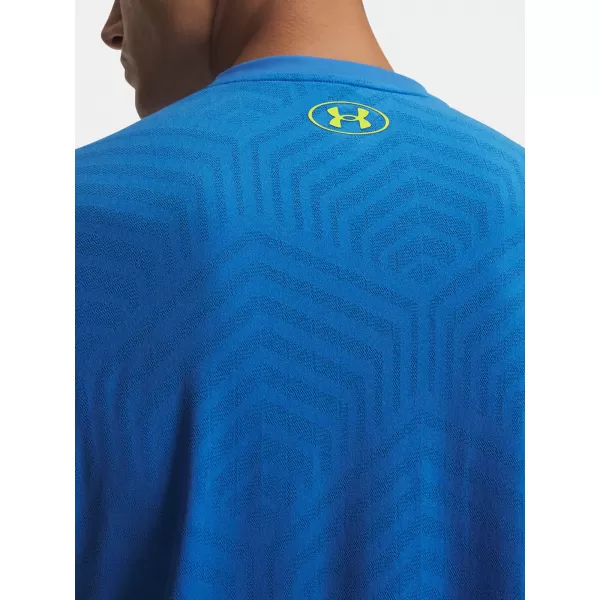  Moška majica s kratkimi rokavi UNDER ARMOUR UA M CHALLENGER PRO SS 6009620-402 MODRA 
