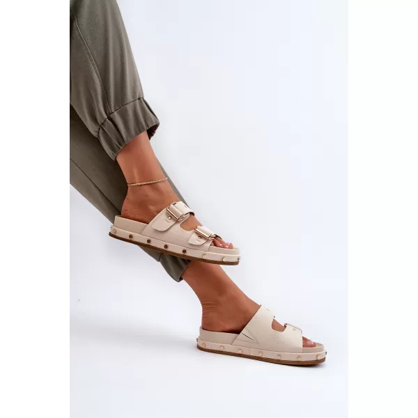  Ženski čevlji BIG STAR NN274083 BEIGE Big Star Shoes 
