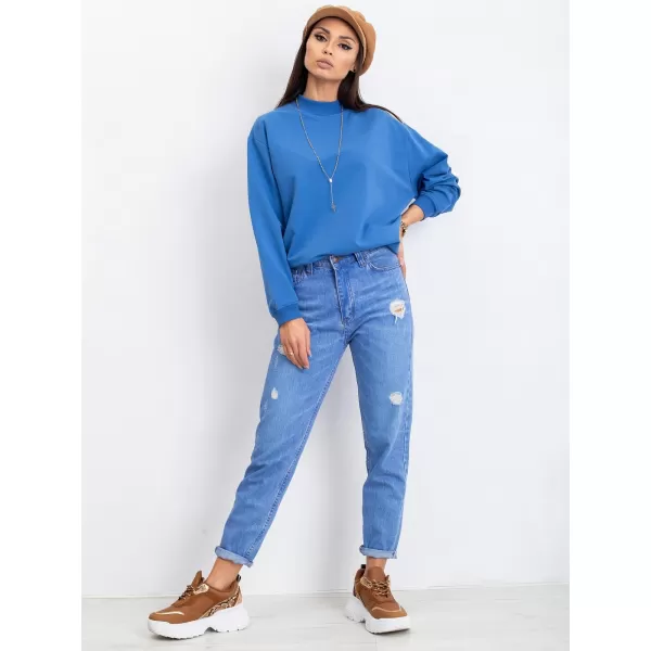  Ženski pulover BASIC FEEL GOOD RV-BL-5185.73P TEMNO MODRA 