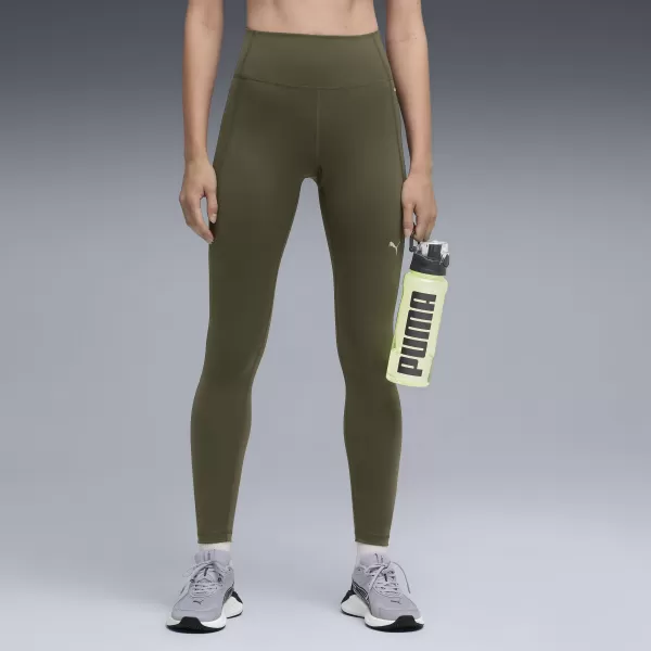 Ženske pajkice PUMA W CLOUDSPUN TIGHT - HW FL 527452-70 TEMNO OLIVNO 
