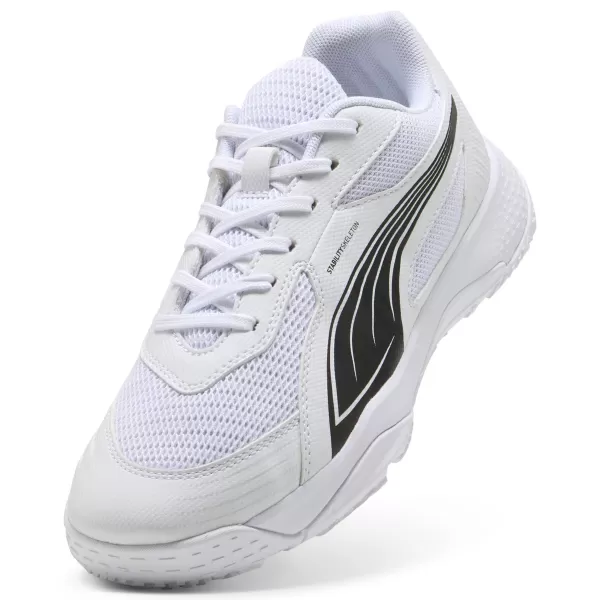 Otroški čevlji PUMA SOLARFLASH III JR 107851_08 PUMA BELA/PUMA ČRNA 