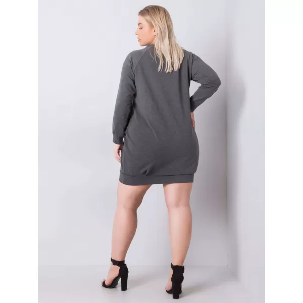  Obleka BASIC FEEL GOOD RV-SK-6296.99 TEMNO SIVA 