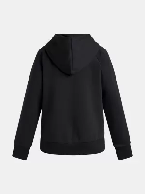 Pulover za deklico UNDER ARMOUR UA RIVAL FLC SHIMMER HDY 6004118-005 ČRNA