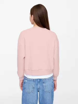 Otroški pulover GAP LOGO SWEATSHIRT 628718-00 PRIMITIVEN