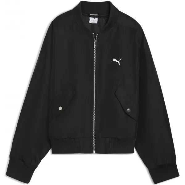  Ženska jakna PUMA T7 SATIN BOMBER JACKET 632168-01 ČRNA PUMA 