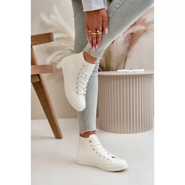  Ženske superge BIG STAR OO274932 WHITE Big Star Shoes 