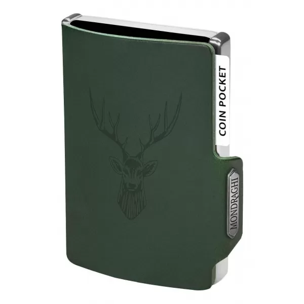  Denarnica MONDRAGHI Silhouette Classic Deer ZELENA 
