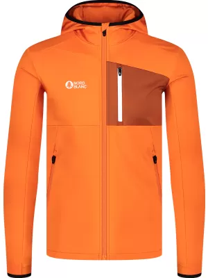 Moški powerfleece pulover NORDBLANC BRACKEN NBWFM8286 ORANŽNA