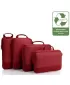 Kovček HEYS Ecotex Compression Packing Cube 4 Pc Set RDEČI JAVOR