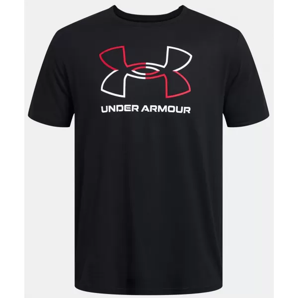  Moška majica s kratkimi rokavi UNDER ARMOUR GL FOUNDATION UPDATE SS 1382915-001 ČRNA 