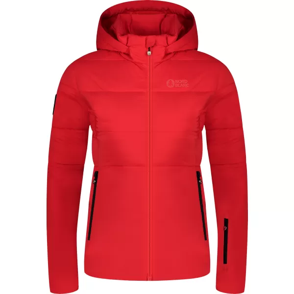  Ženska zimska jakna NORDBLANC KNOLL NBWJL8272 RDEČA 