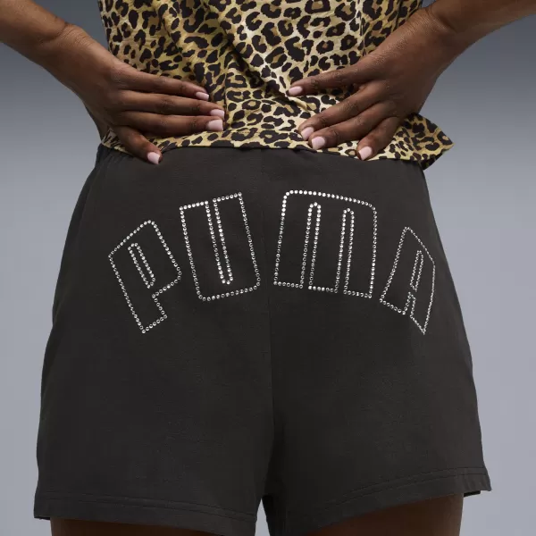  Ženske kratke hlače PUMA X A$AP ROCKY SHORT 635071-01 ČRNA PUMA 