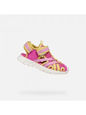 Dekliški sandali GEOX SANDAL AIRADYUM J55MTB01454C8063 ROZA