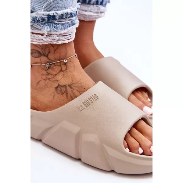  Ženski natikači BIG STAR LL274593 BEŽ Big Star Shoes 
