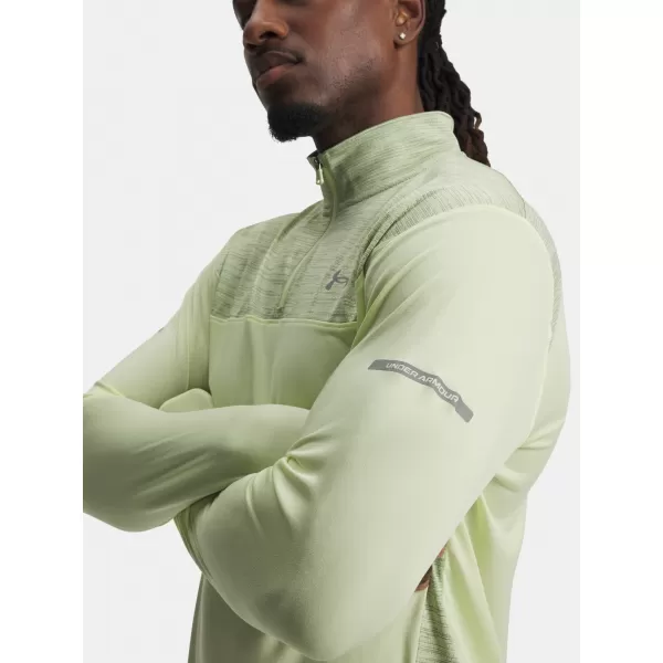  Moška majica s kratkimi rokavi UNDER ARMOUR UA TECH UTILITY 1/4 ZIP 6004963-391 ZELENA 
