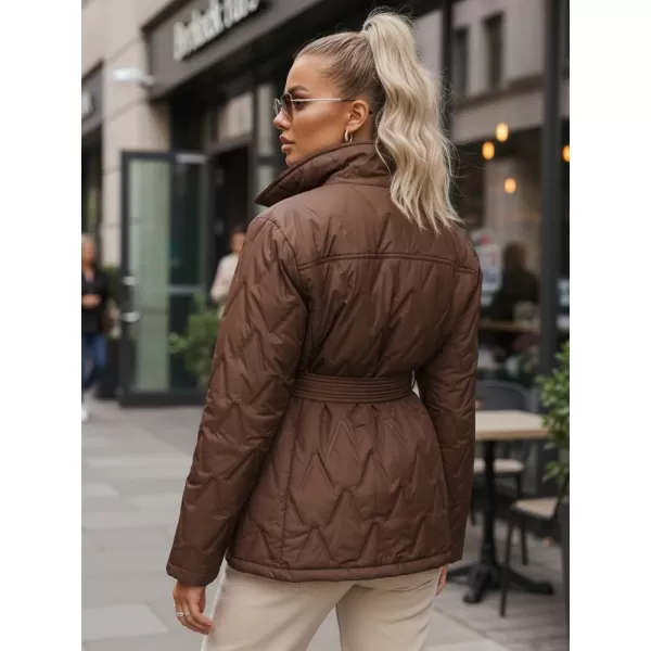  Ženska jakna DSTREET TY5586 RJAVA 
