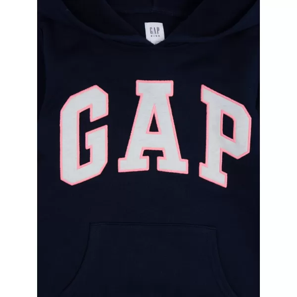  Otroški pulover GAP PULLOVER LOGO HOODIE 849381-10 MODRA GALAKSIJA 