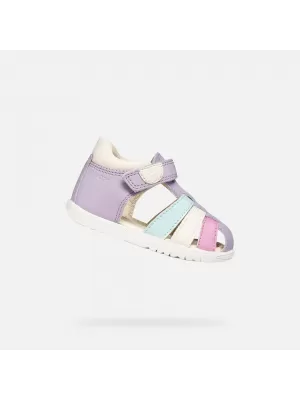 Prvi koraki deklet GEOX SANDAL MACCHIA B254WB08502C8888 VIJOLIČNA