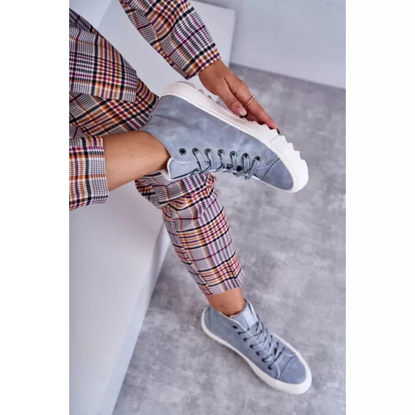  Ženske superge BIG STAR EE274115 LIGHT BLUE Big Star Shoes 