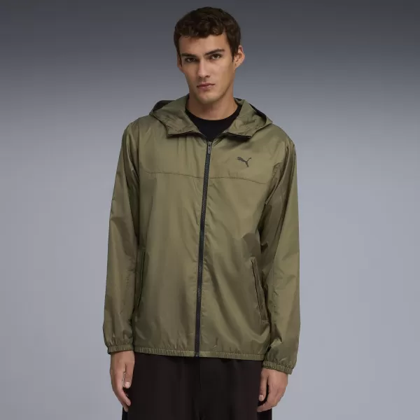  Moška vetrovka PUMA ESS REGULAR WINDBREAKER 684625_81 LONDON GREEN 