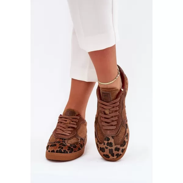 Ženske superge LOPEZ JUST DARE SS2D4017 BROWN/BEIGE Daniel Lopez Just Dare 