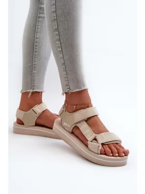 Ženski čevlji BIG STAR NN274A535 BEIGE Big Star Shoes