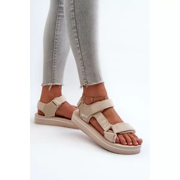  Ženski čevlji BIG STAR NN274A535 BEIGE Big Star Shoes 