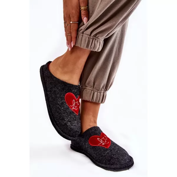  Ženski natikači BIG STAR KK276019 BLACK/RED Big Star Shoes 