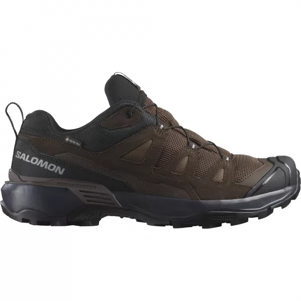  Moški čevlji SALOMON X ULTRA 360 LTR GTX L47571200 TEMNA ZEMLJA/DELICIOSO/KOŽA MORSKEGA PSA 