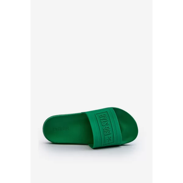  Moški natikači BIG STAR NN174650 GREEN Big Star Shoes 