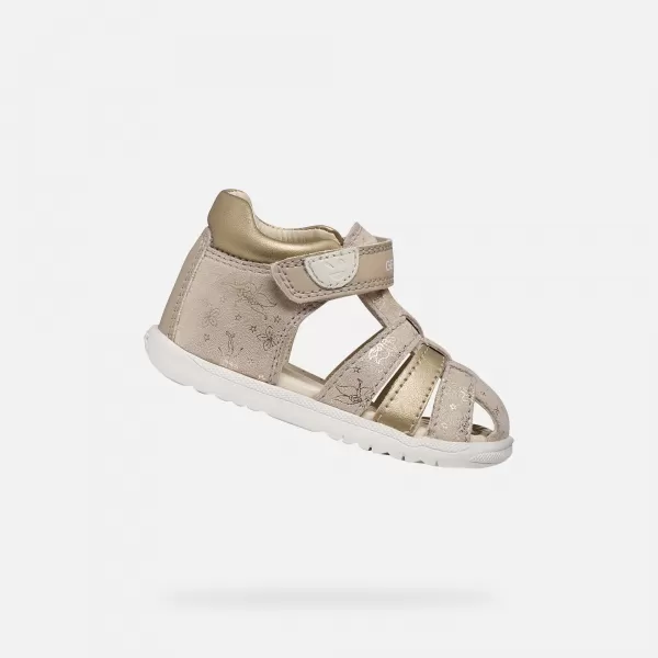  Prvi koraki deklet GEOX SANDAL MACCHIA B254WB007NFC8560 BEŽ 