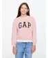 Otroški pulover GAP LOGO SWEATSHIRT 628718-00 PRIMITIVEN
