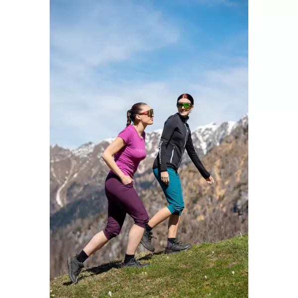  Ženska majica s kratkimi rokavi NORDBLANC GRASS NBSLT8169 ROZA 