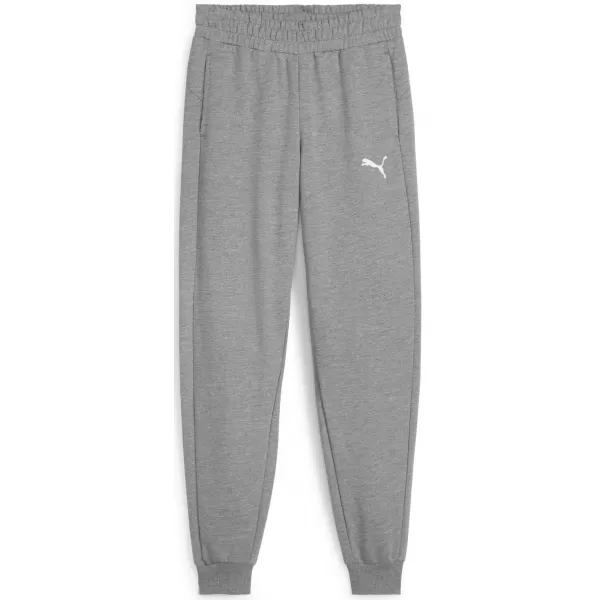  Otroške hlače PUMA TEAMGOAL CASUALS PANTS JR 658601-33 SREDNJE SIVA VRESA/BELA 