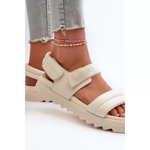  Ženski čevlji BIG STAR NN274751 BEIGE Big Star Shoes 