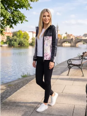 Ženska vrhunska softshell jakna ALTISPORT VOJ/ALW008JACK01 ČRNA