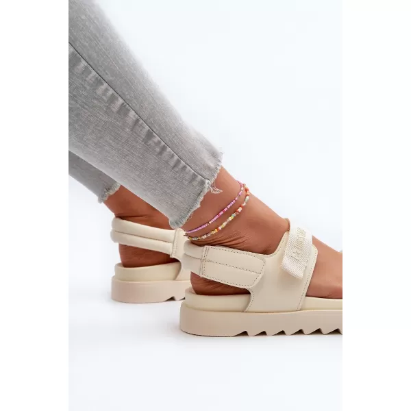  Ženski čevlji BIG STAR NN274751 BEIGE Big Star Shoes 