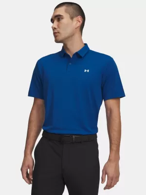 Moška majica s kratkimi rokavi UNDER ARMOUR UA T2G PIQUE POLO 6012303-426 MODRA