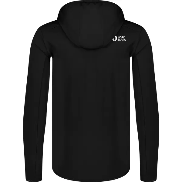  Moški powerfleece pulover NORDBLANC BRACKEN NBWFM8286 ČRNA 