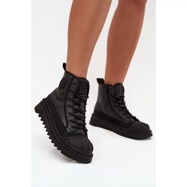  Ženske superge BIG STAR OO274A355 BLACK Big Star Shoes 