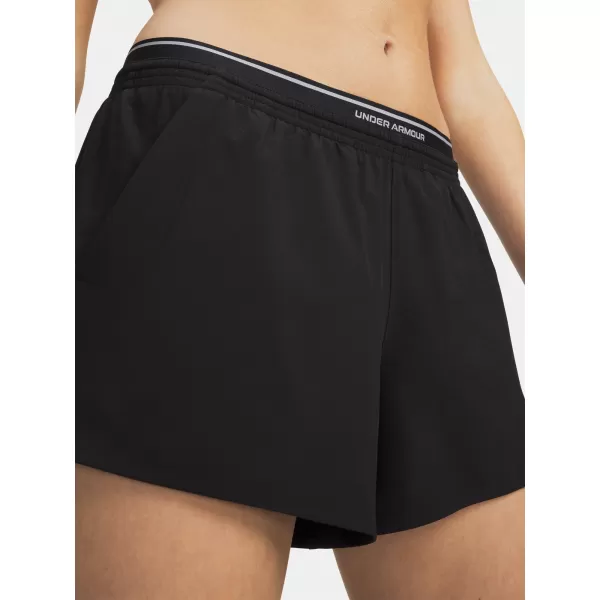  Ženske kratke hlače UNDER ARMOUR VANISH WOVEN 3IN SHORTS 6009965-008 ČRNA 