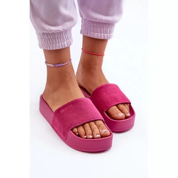  Ženski čevlji BIG STAR NN274A672 PINK Big Star Shoes 