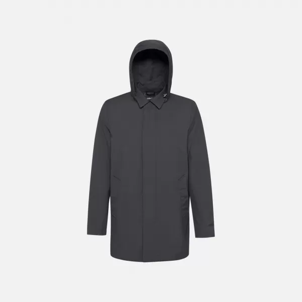  Moška parka GEOX JACOPO G014364 SIVA 