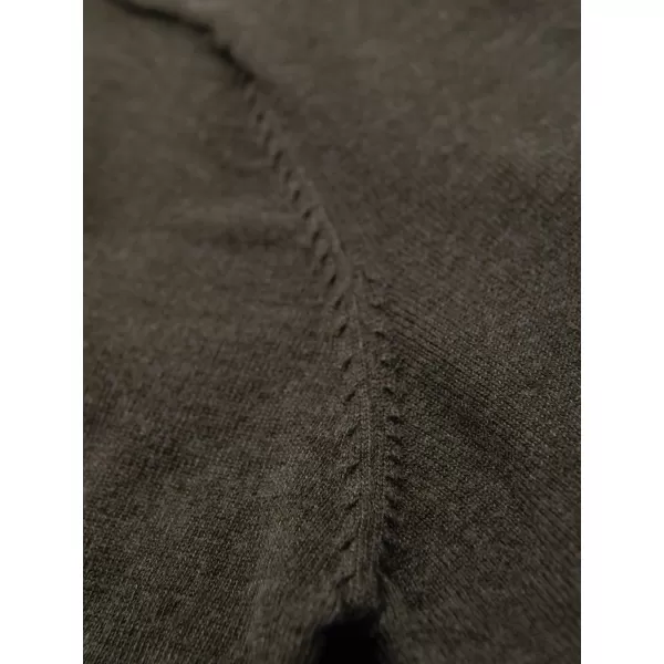  Moški pulover OMBRE OM-SWBS-0106 OLIVNI MELANGE 