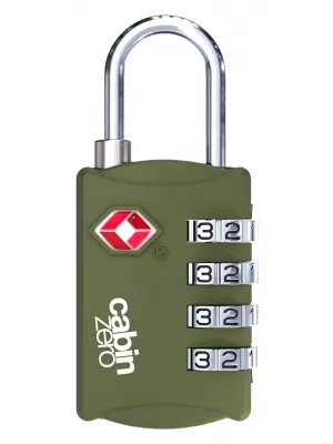 Zaklepanje CABINZERO TSA Travel Lock GRUZIJSKI KAKI