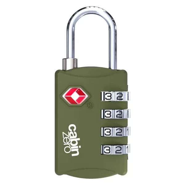  Zaklepanje CABINZERO TSA Travel Lock GRUZIJSKI KAKI 